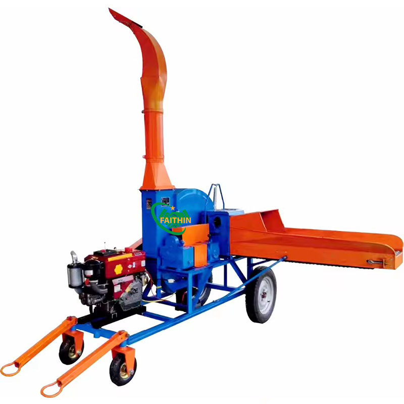 Factory Supply Wholesale Low Price Grass Cutter for Sri Lanka Small Chaff Cutter Machine