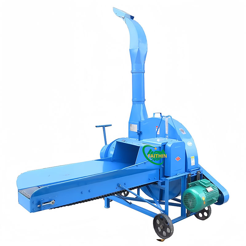 Agricultural Machinery Feed Processing Heavy Duty Grass Cutter Chaff Cutter Machine