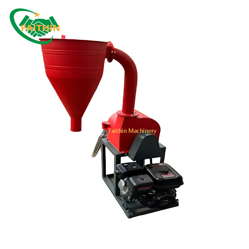 Small Portable Electric Wheat Tooth Claw Crusher Grain Disc Milling Machine