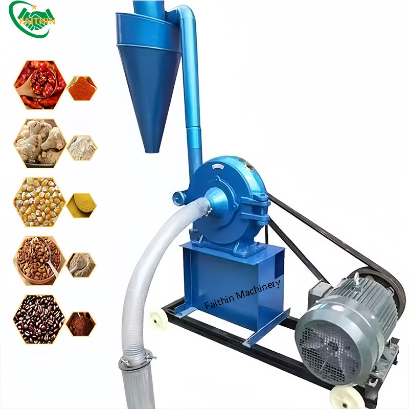 Faithin Factory Price Disc Mill Machine Electric Corn Flour Grinding Machine