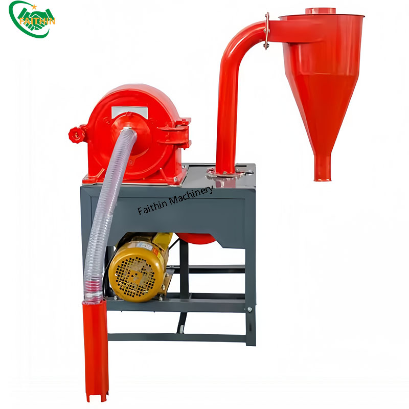 500kg/H Animal Feed Mill Crusher Self-Priming Grain Corn Wheat Grinding Machine