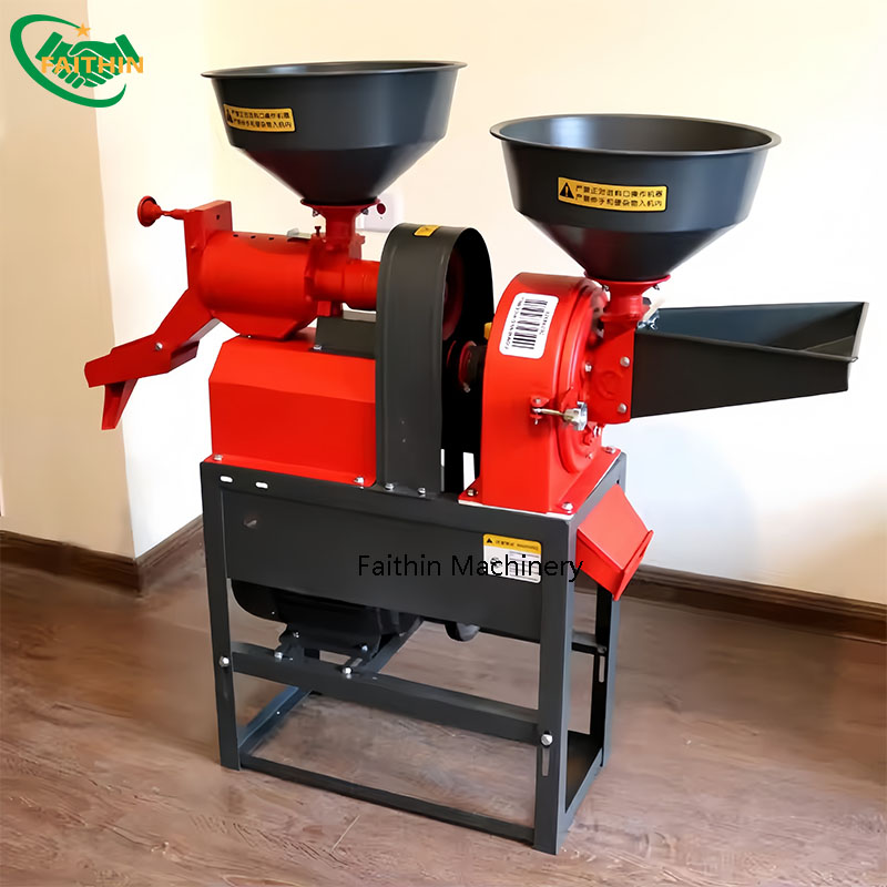 Multi-Function Rice Milling and Pulverizing Combination Machine Rice Miller and Grinder