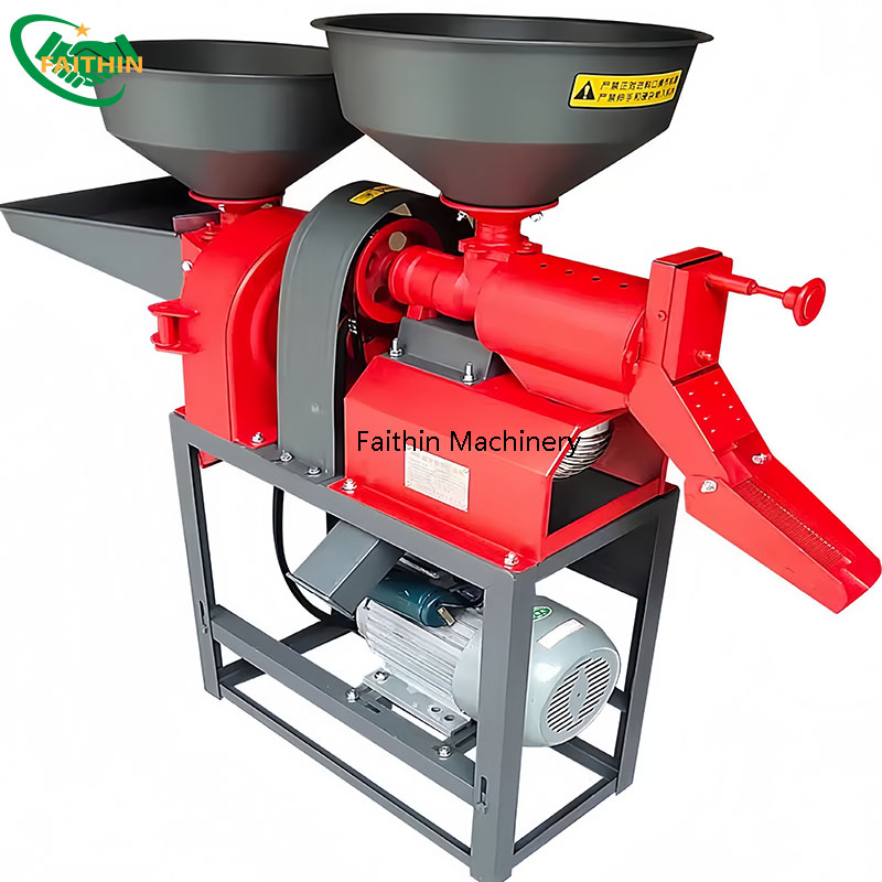 Mini Rice Mill Equipment Machine Price Electric Motor Rice Milling Machine for Sale