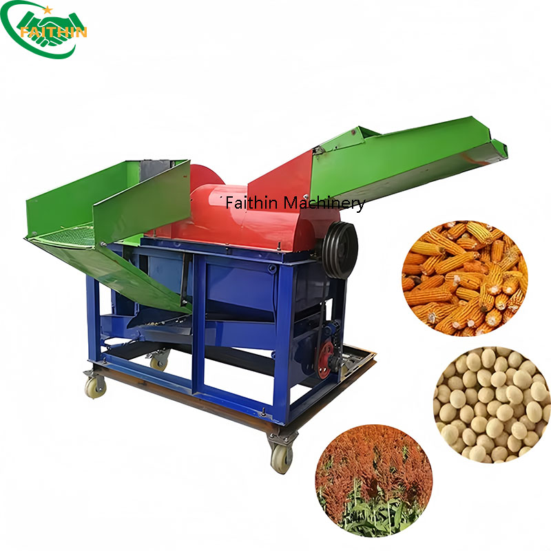 Faithin Soybean Shelling Machinery Wheat Maize Corn Thresher Machine