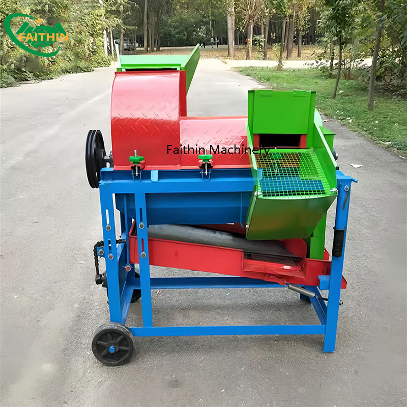 Full Automatic Corn Thresher Rice Milling Sheller Machine Wheat Thresher