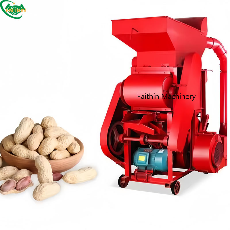 Automatic Groundnut Sheller Peanut Peeling Machine Groundnut Shell Remover Peanut Shelling Machine