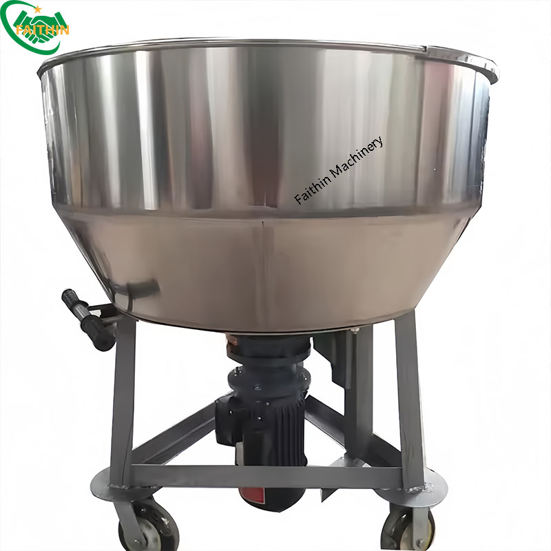 Stainless Steel Flat Top Mixer Chemical Granule Powder Thickening Mixer