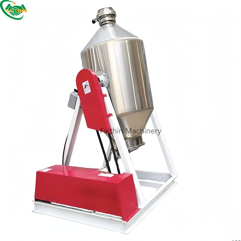 2024 New Arrival Best Price Dry Powder Waist Drum Mixer Machine