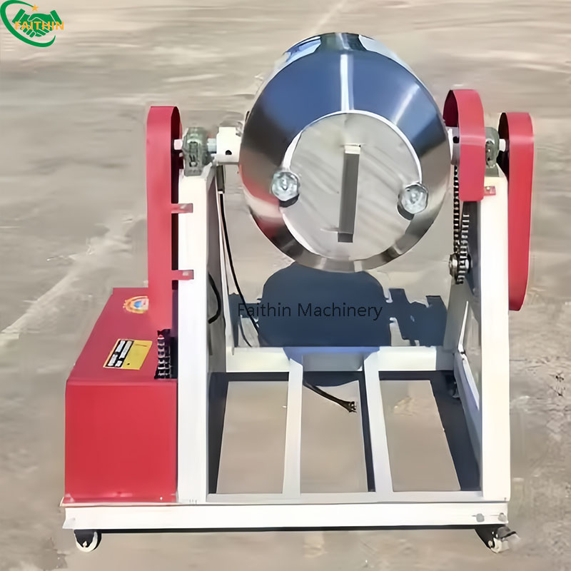 Waist Drum Stainless Steel Food Seasoning Chili Powder Mixing Machine