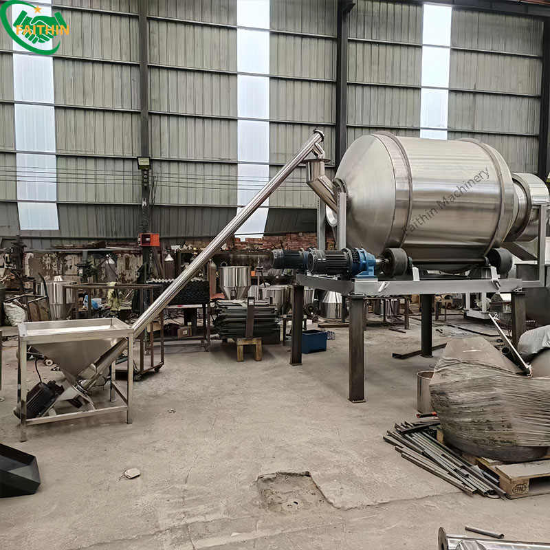 Chemical Granule Additive Mixing Chemical Mixer Powder Stainless Steel Mixer