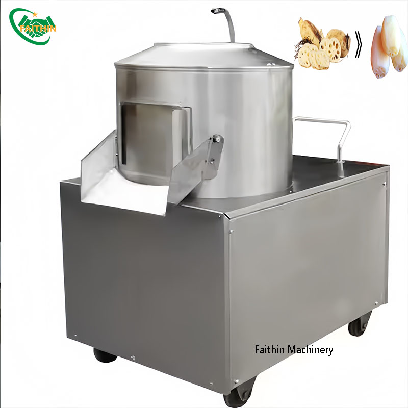 Faithin Machinery Hot Sale Fully Automatic Industrial Potato Peeling Production Machine for Sale