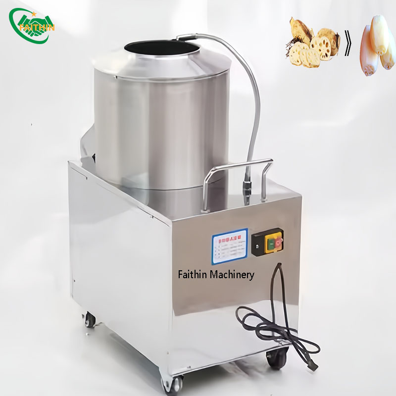 Food Processing Plant Equipment Automatic Potato Peeling Machine/ Potato Peeler/ Potato Cleaning Machine