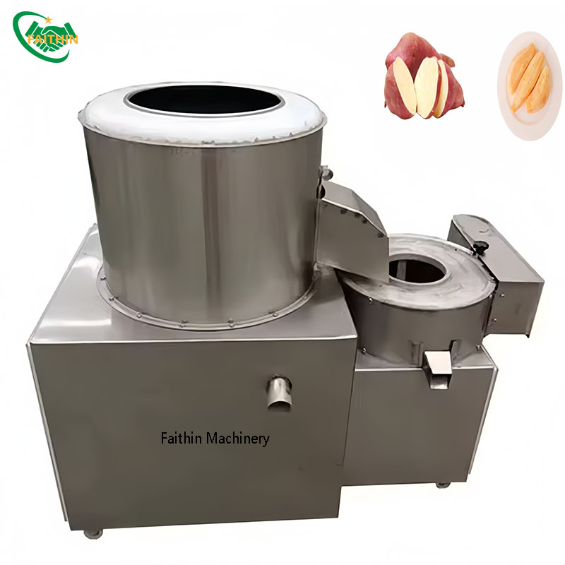 Restaurant Electric Industrial Machine Commercial Used Potato Peeling Machine Potato Peeler and Cutter