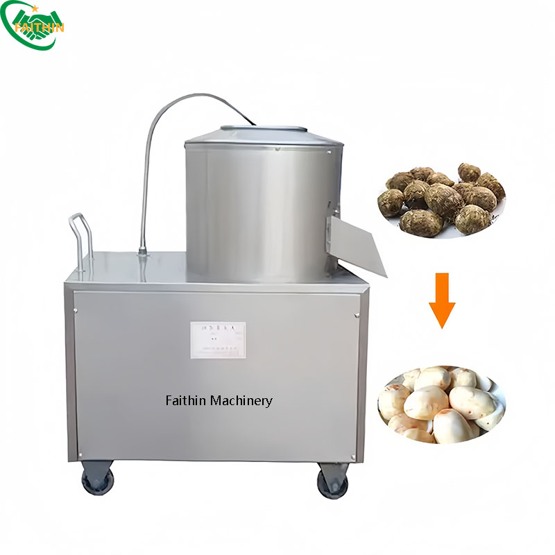 Electric Automatic Fruit and Vegetable Skin Peeler Potato Onion Carrot Peeling Washing Machine Potato Peeling Machine