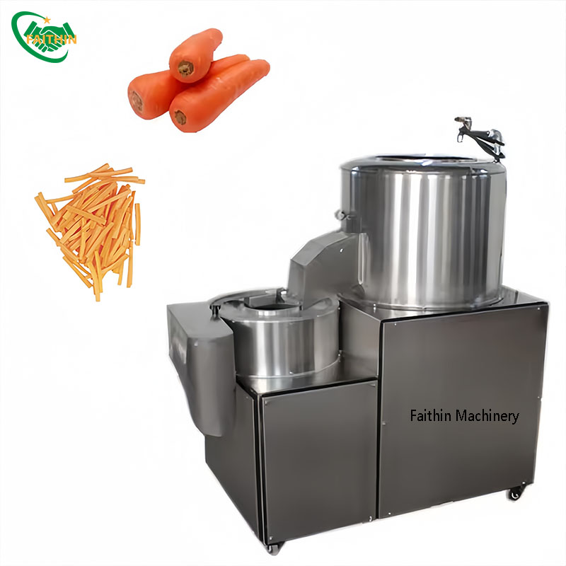 Automatic French Fries Sweet Potato Chips Peeler Slicer Washing Making Machine Price