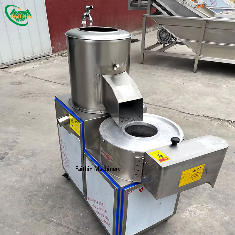 Electric Potato Washing Peeling and Cutting Machine Potato Chips Making Machine