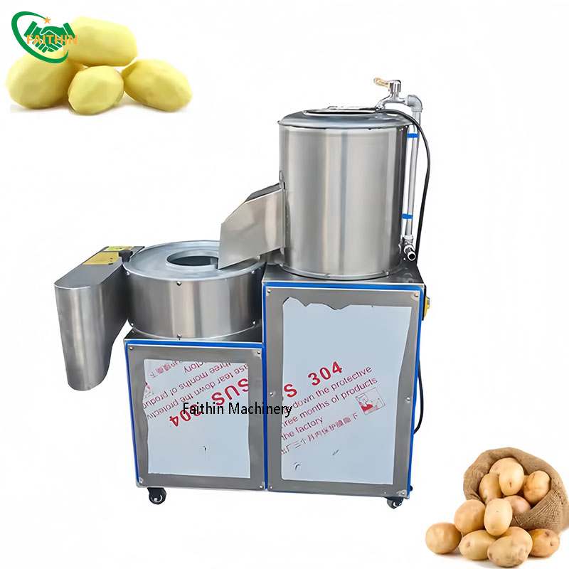 Hot Sale Sweet Potato Washing Peeling and Slicing Cutting Machine Potato Chips Making Machine