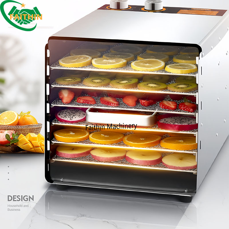 Factory Direct Adjustable Electric Fruit Dryer 110V/220V Food Dehydrator Machine