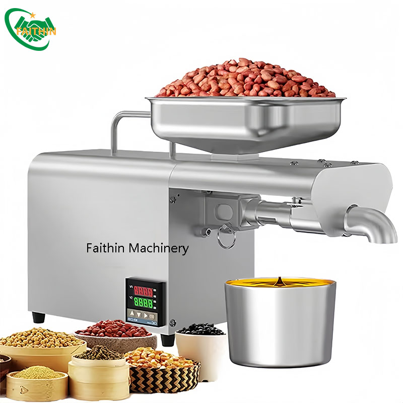 Hot Sale Best Price High Quality Mini Home Use Screw Peanut Coconut Walnut Sesame Cold Oil Press Machine