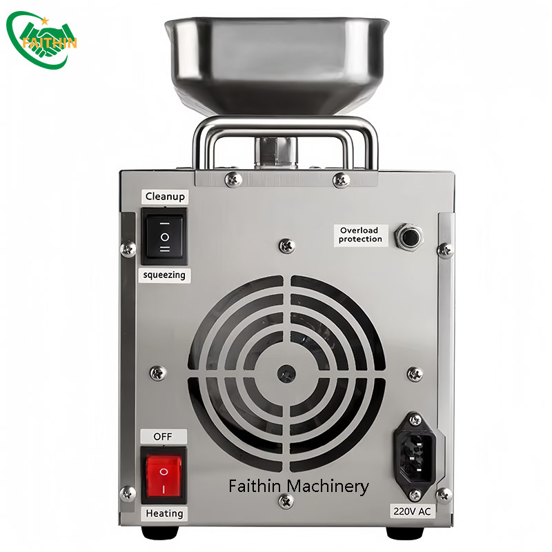 Automatic Oil Press Machine Cold Screw Coconut Soybean Cocoa Sunflower Seed Pump Oil Presser