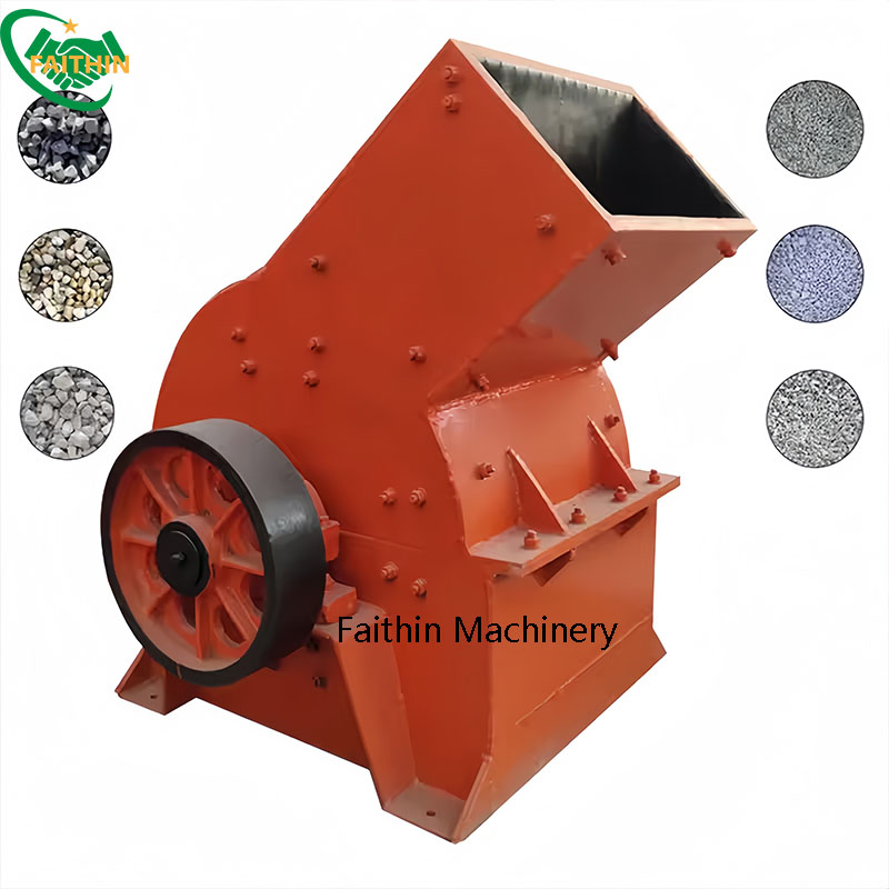 2024 Heavy Hammer Crusher Stone Gold Ore Hammer Mill Crusher Machine