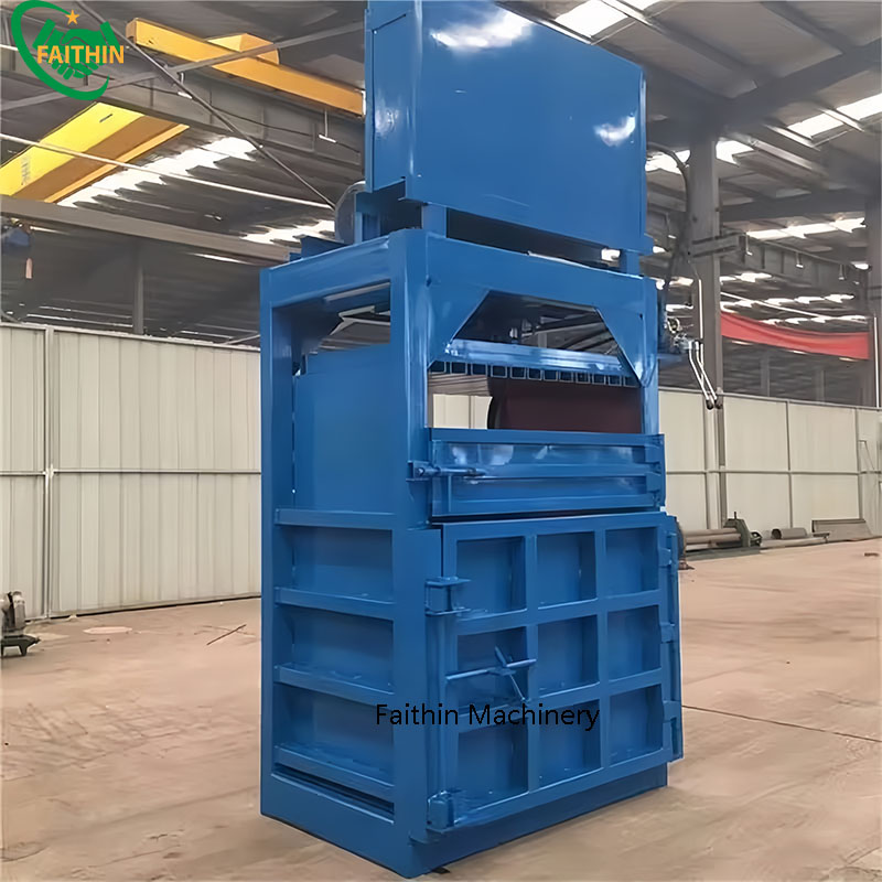 High Pressure Paper Packaging Vertical Baler Hydraulic Baling Press Machine