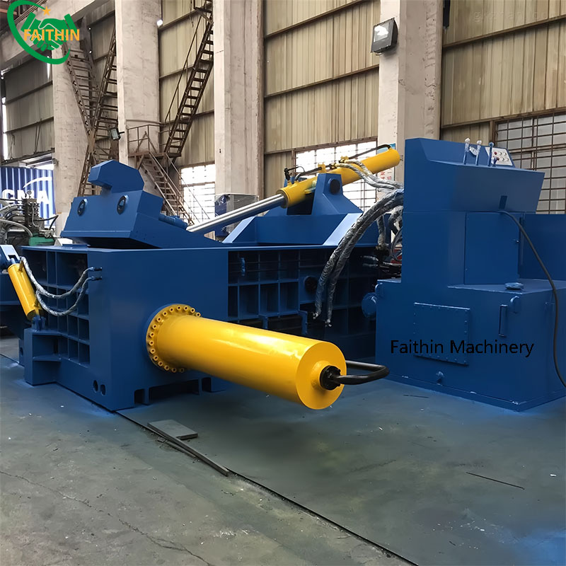 Automatic Copper Stainless Steel Baler Machine Scrap Metal Baler