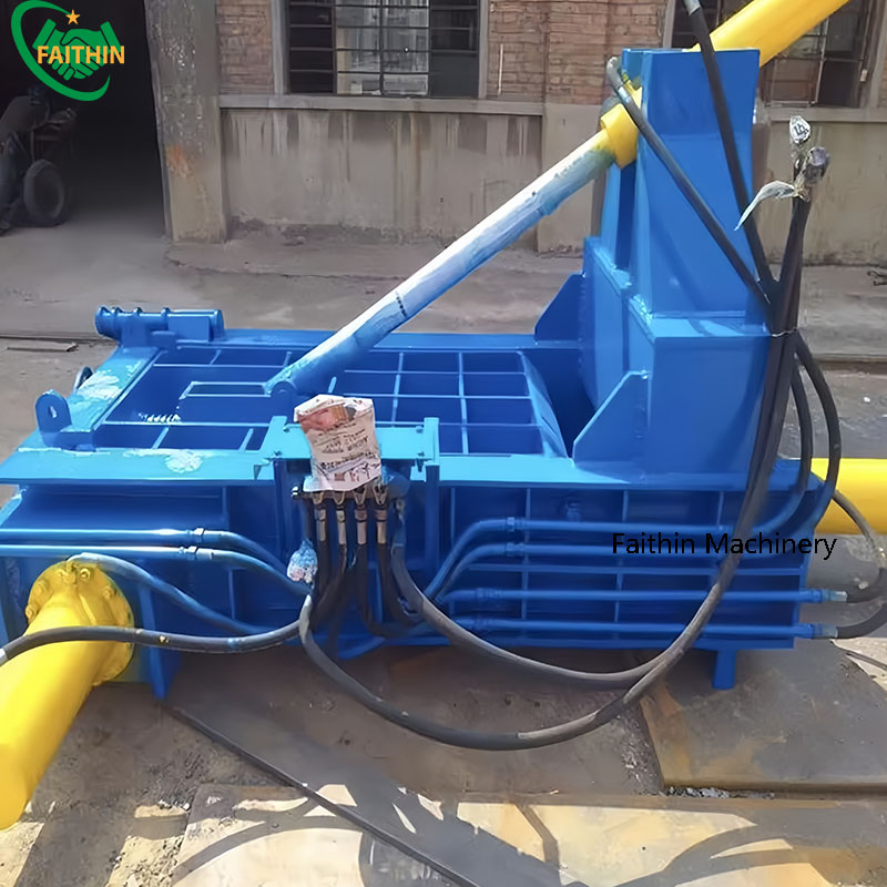 Hydraulic Scrap Metal Baler Machine Aluminum Can Baler Scrap Metal Baler Machine