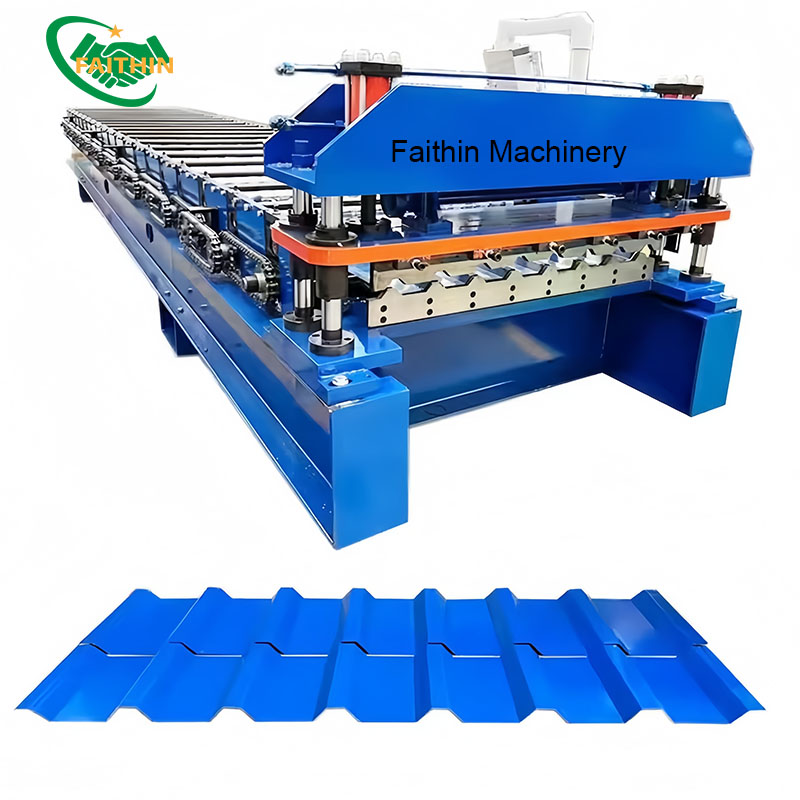 Metal Trapezoidal Ibr Rib Pbr Panel Iron Sheet Roofing Sheet Roll Forming Making Machine