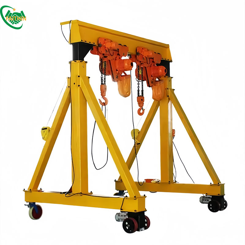 Hot Sale Mobile Gantry Crane Portable Crane 1ton 2ton 5ton Price