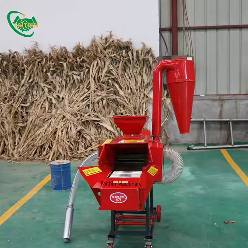 Poultry Animals Grass Straw Chopper Machine Chaff Cutter Silage Hay Cutter And Silk Kneading Machine
