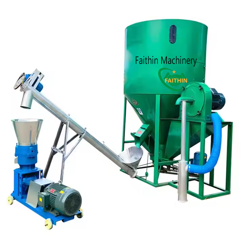 Low Price Biomass Pellet Machine Parts For Farm Use Poultry Pellet Feed Production Line 