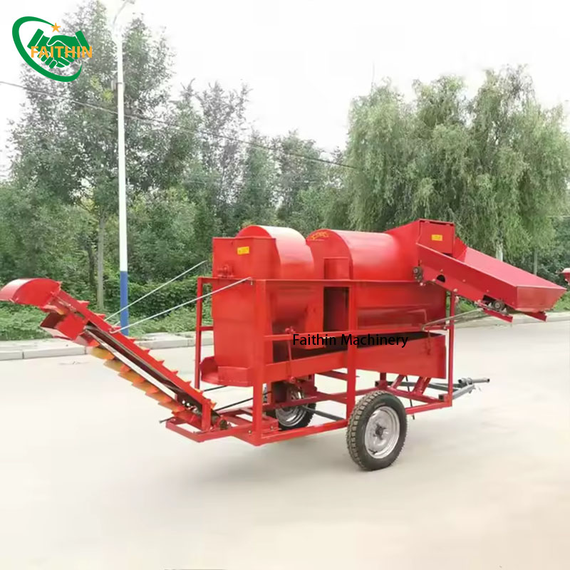 Peanut Application Tractor Mounted Picking Machine Groundnut Harvester Picker Machine 