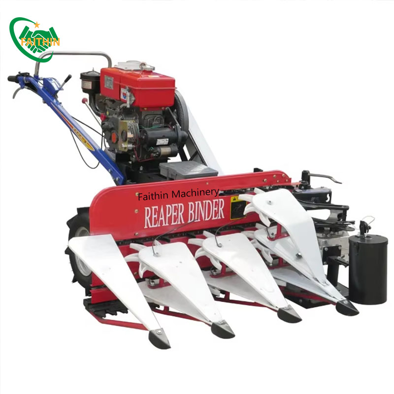 Factory Supply Wheat Reaper Machine Rice Paddy Reaper Binder Machine - 副本